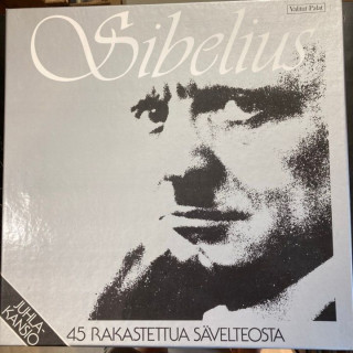 Sibelius - 45 rakastettua sävelteosta (FIN/1982) 7LP (VG-M-/VG+) -klassinen-